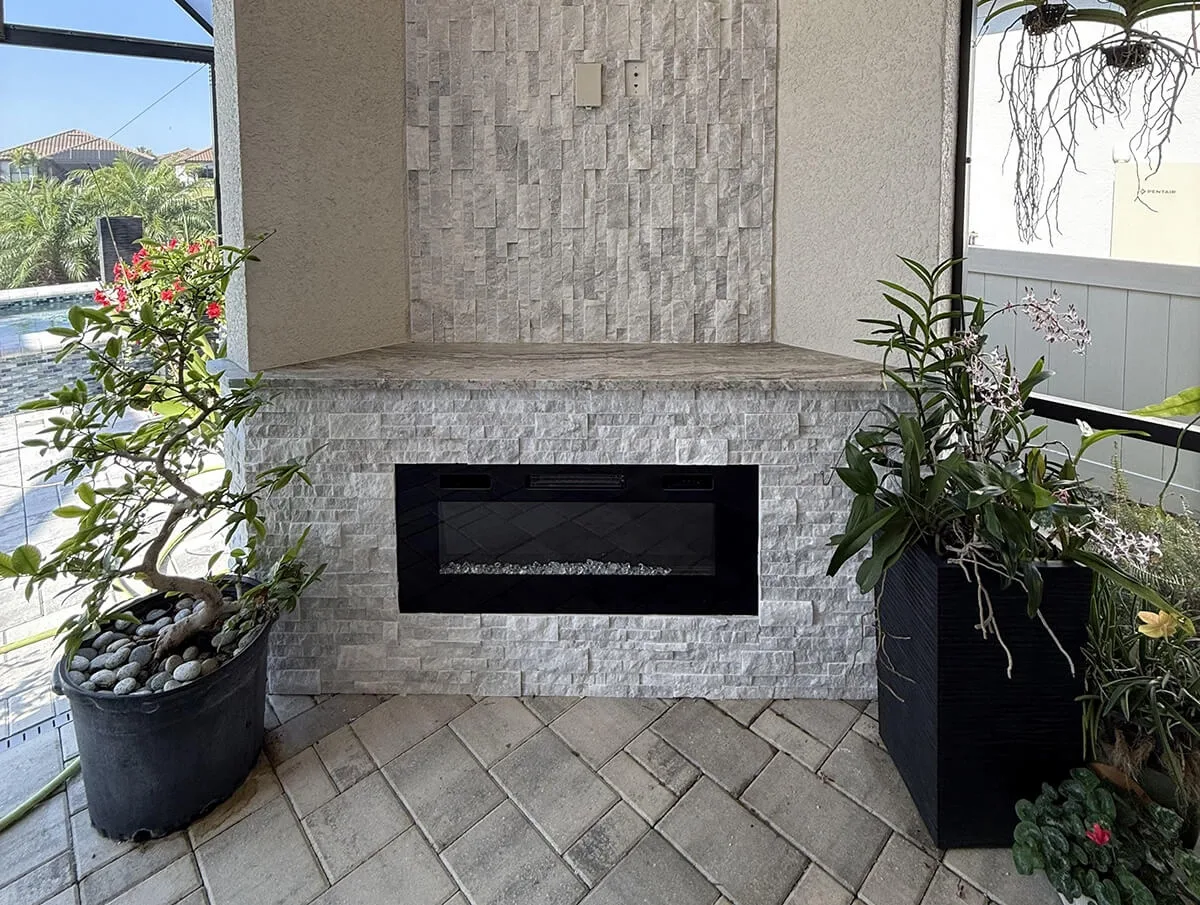 Stone and paver work by Oasis Outdoor Living, project photo 6