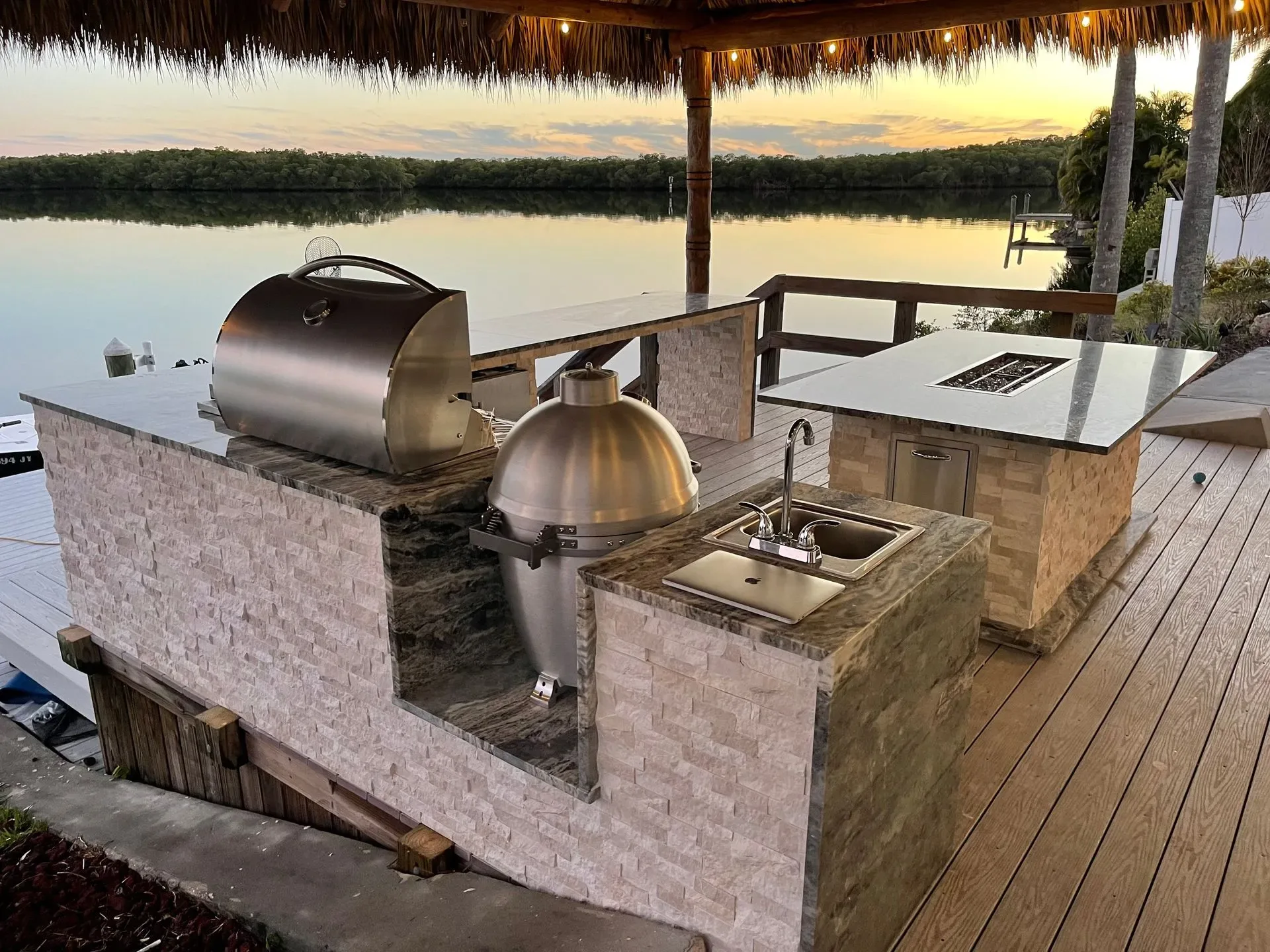 Custom outdoor kitchen build by Oasis Outdoor Living, project photo 14