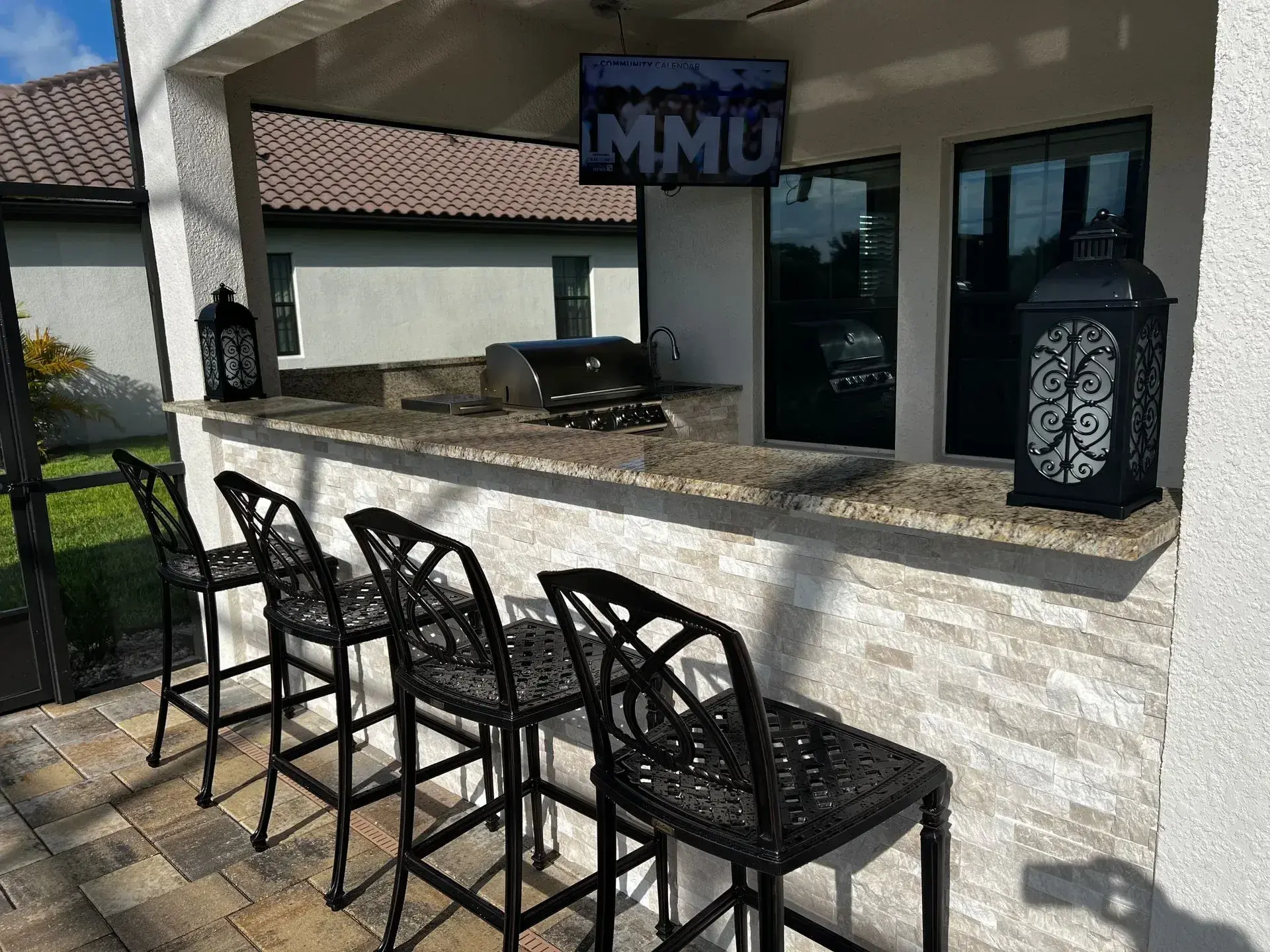 Custom outdoor kitchen build by Oasis Outdoor Living, project photo 15