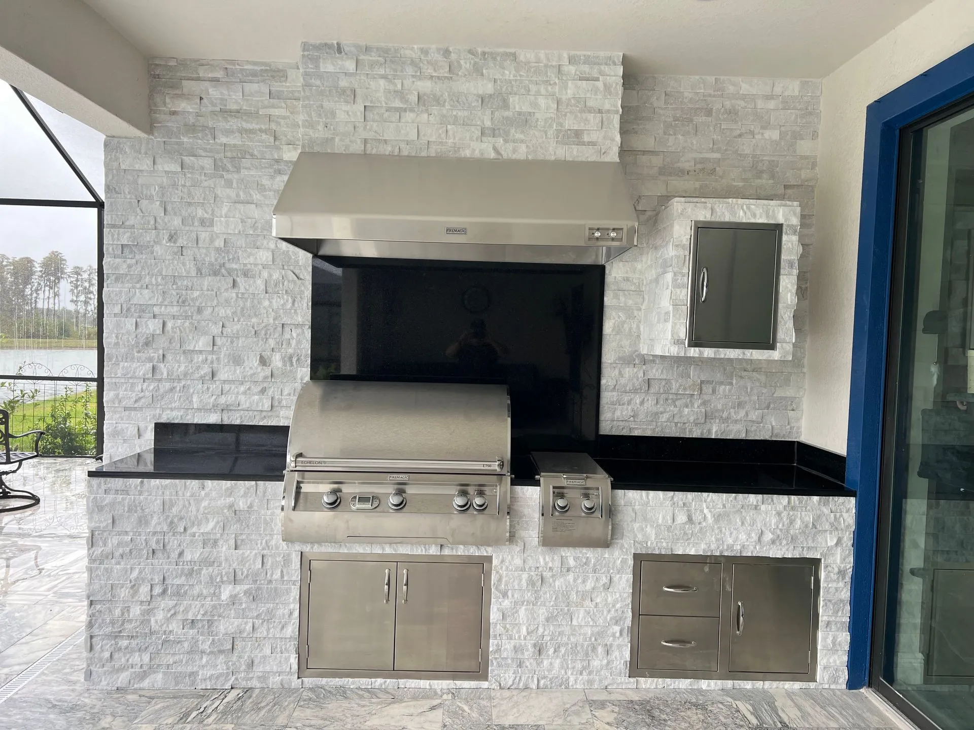 Custom outdoor kitchen build by Oasis Outdoor Living, project photo 4