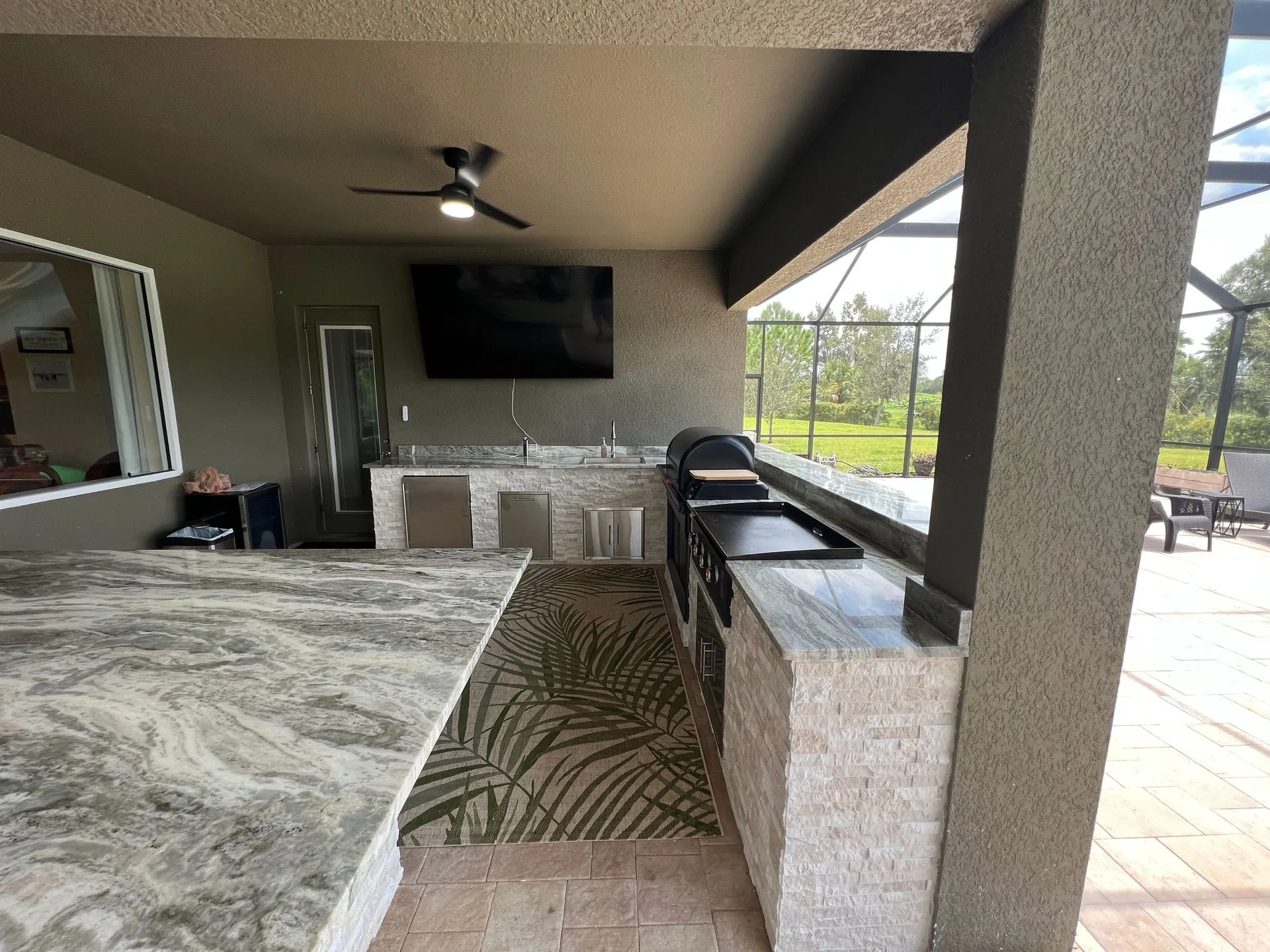Custom outdoor kitchen build by Oasis Outdoor Living, project photo 7