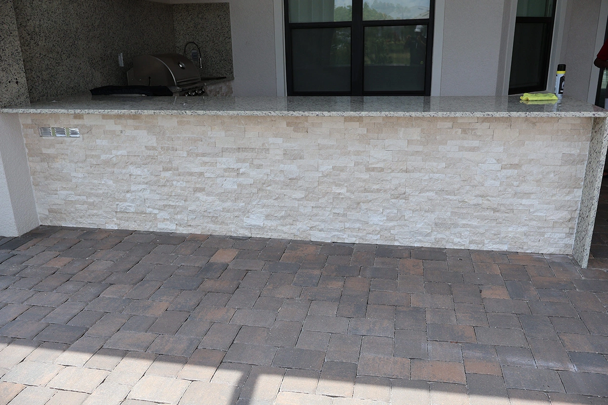 Stone and paver work by Oasis Outdoor Living, project photo 3