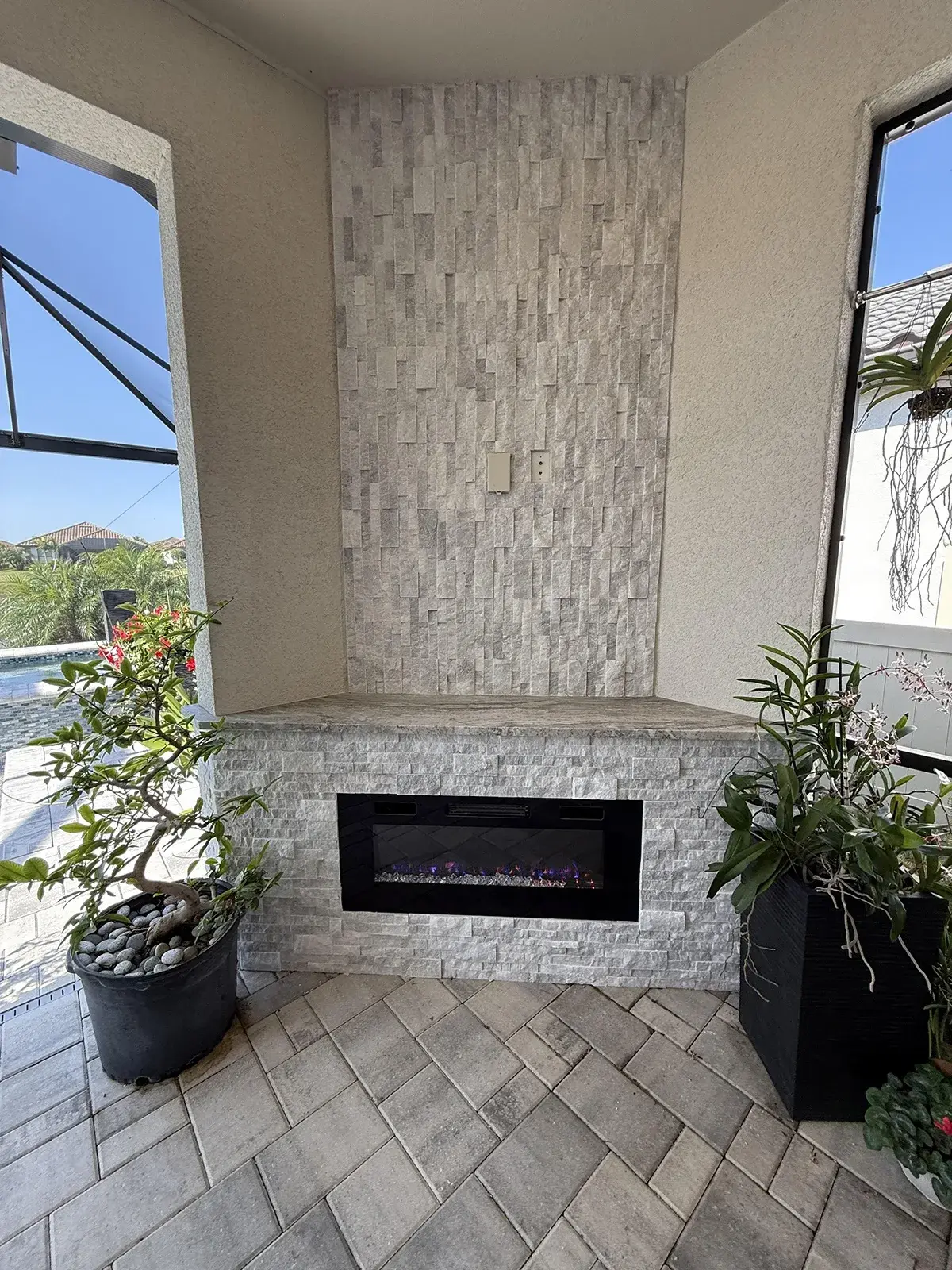 Stone and paver work by Oasis Outdoor Living, project photo 4