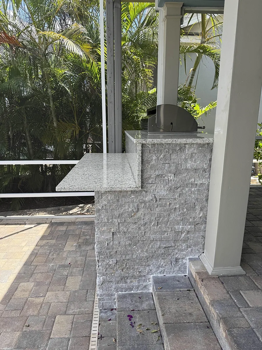 Stone and paver work by Oasis Outdoor Living, project photo 9
