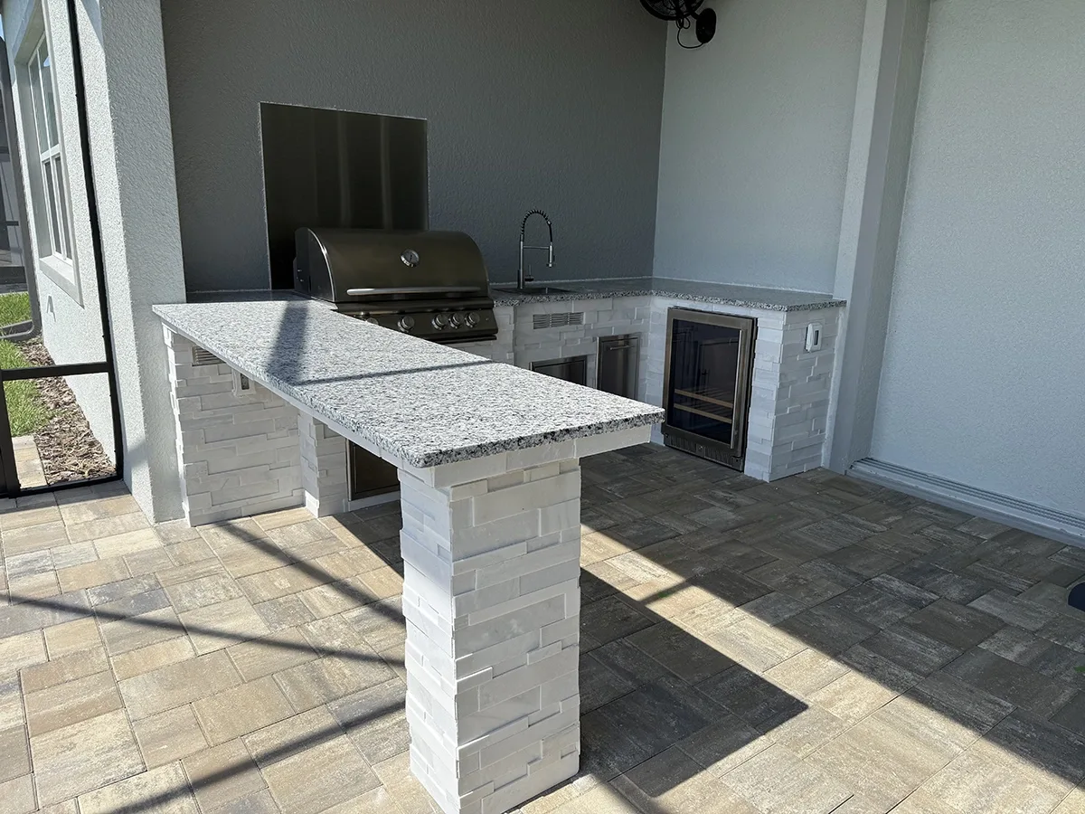 Stone and paver work by Oasis Outdoor Living, project photo 7